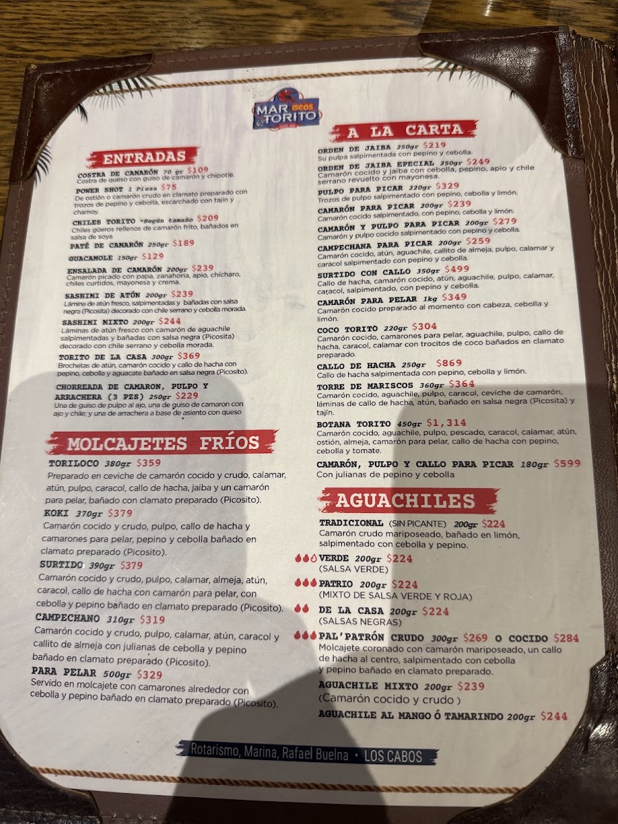 El Torito Seafood Restaurant Menu - Image 4