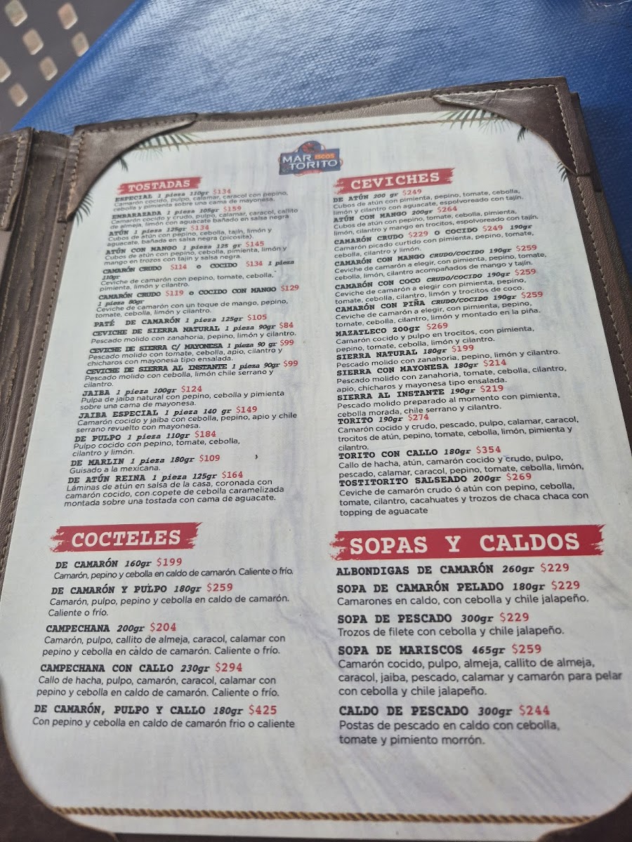 El Torito Seafood Restaurant Menu - Image 6